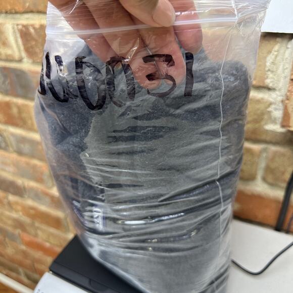 Lands' End Polartec Quarter Zip Fleece Pullover Jacket Size XXL Gray Lightweight - Picture 8 of 9